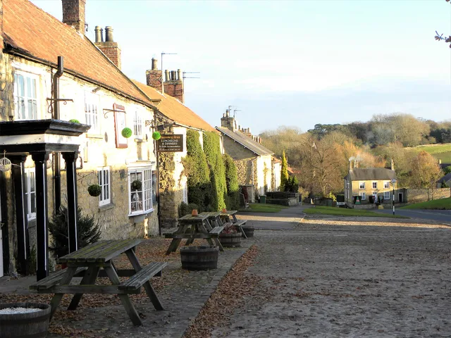 Coxwold village street
