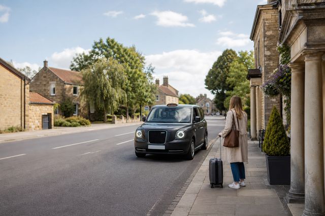 Taxi pickup spots and local destinations around Thirsk